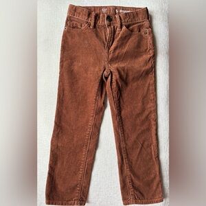GAP Kids Brown Original‎ Fit Corduroy Pants Size 5